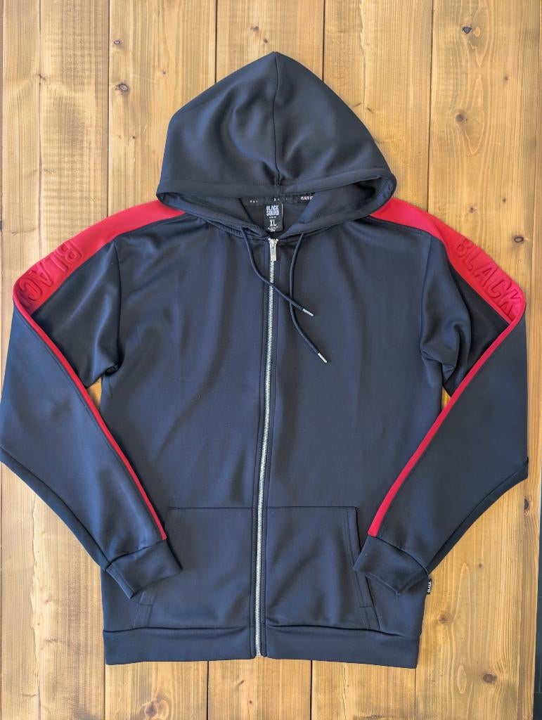 Black Squad Vest Maat XL, Kleding | Heren, Jassen | Winter, Ophalen of Verzenden, Zo goed als nieuw, Maat 56/58 (XL), Zwart