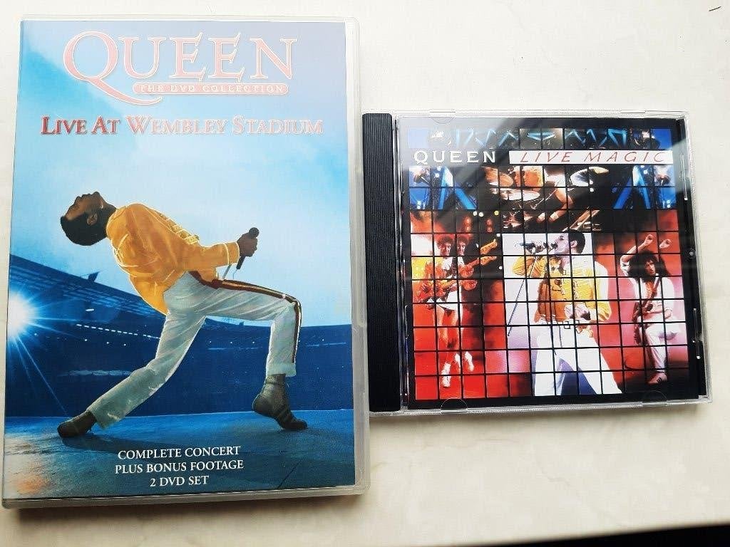 Queen Live cd/dvd., Engels, Alle leeftijden, Zo goed als nieuw, Concert