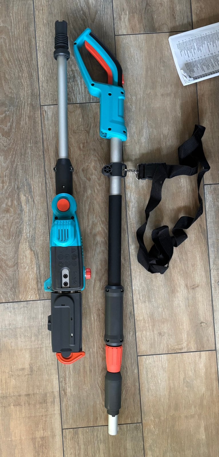 Gardena electrische 18V telescopische snoei en heggenschaar, Ophalen, Zo goed als nieuw, Accu
