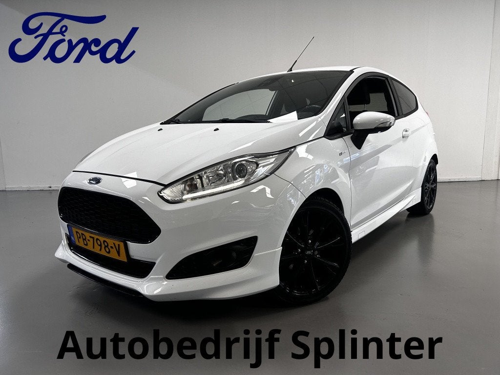 Ford Fiesta 1.0L | ST Line | 3 drs (bj 2017), 125 pk, Euro 6, Verwarmde buitenspiegels, Origineel Nederlands
