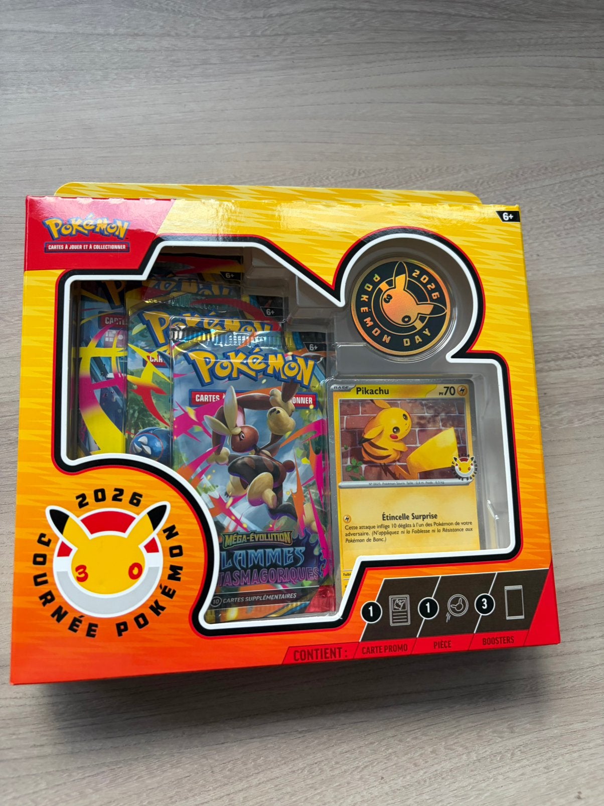 French Pokémon Day 2026 30th Anniversary Collection, Ophalen of Verzenden, Zo goed als nieuw