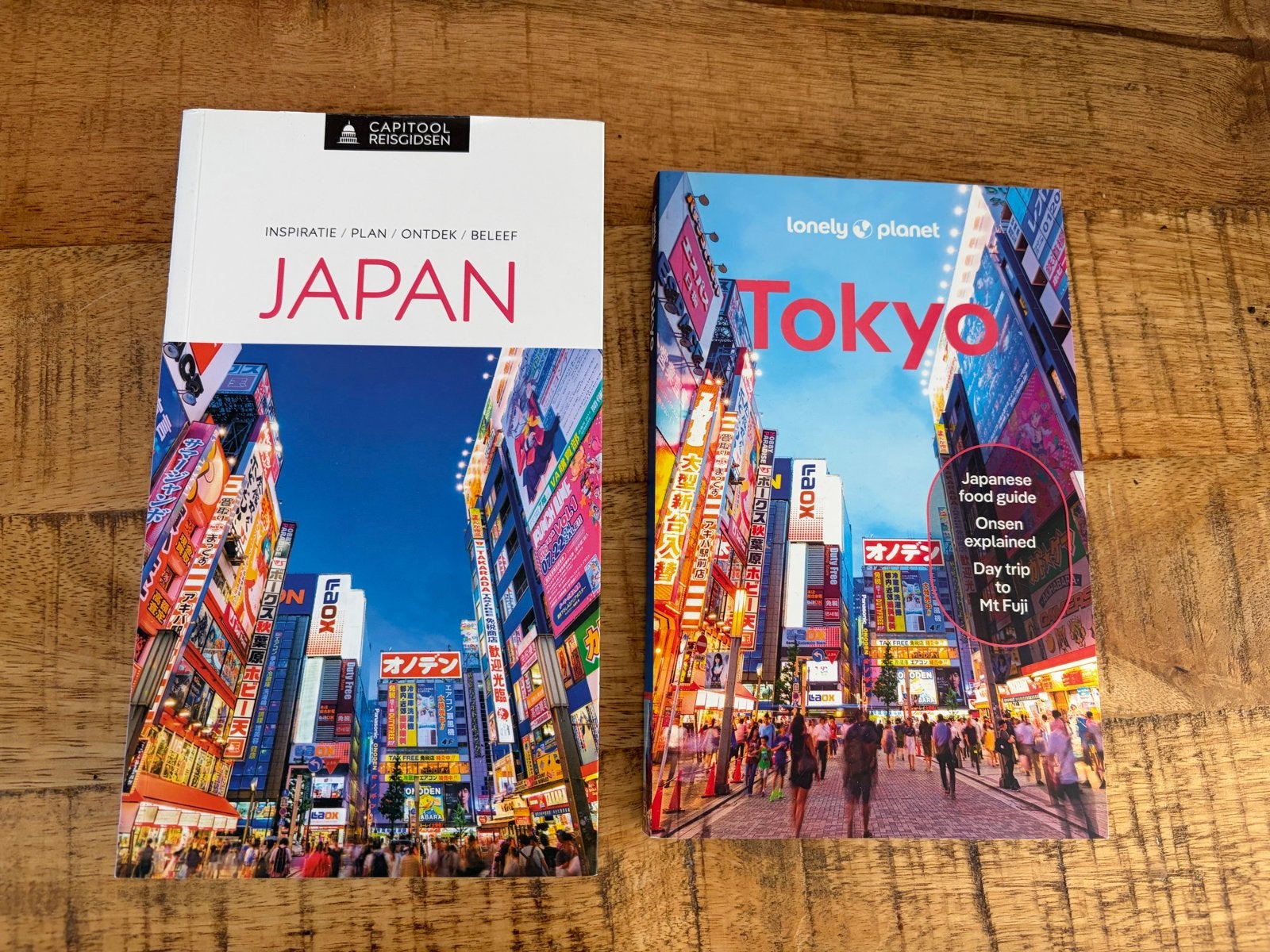 Reisgidsen Japan: Capitool Japan & Lonely Planet Tokyo, Capitool, Ophalen of Verzenden, Zo goed als nieuw, Reisgids of -boek