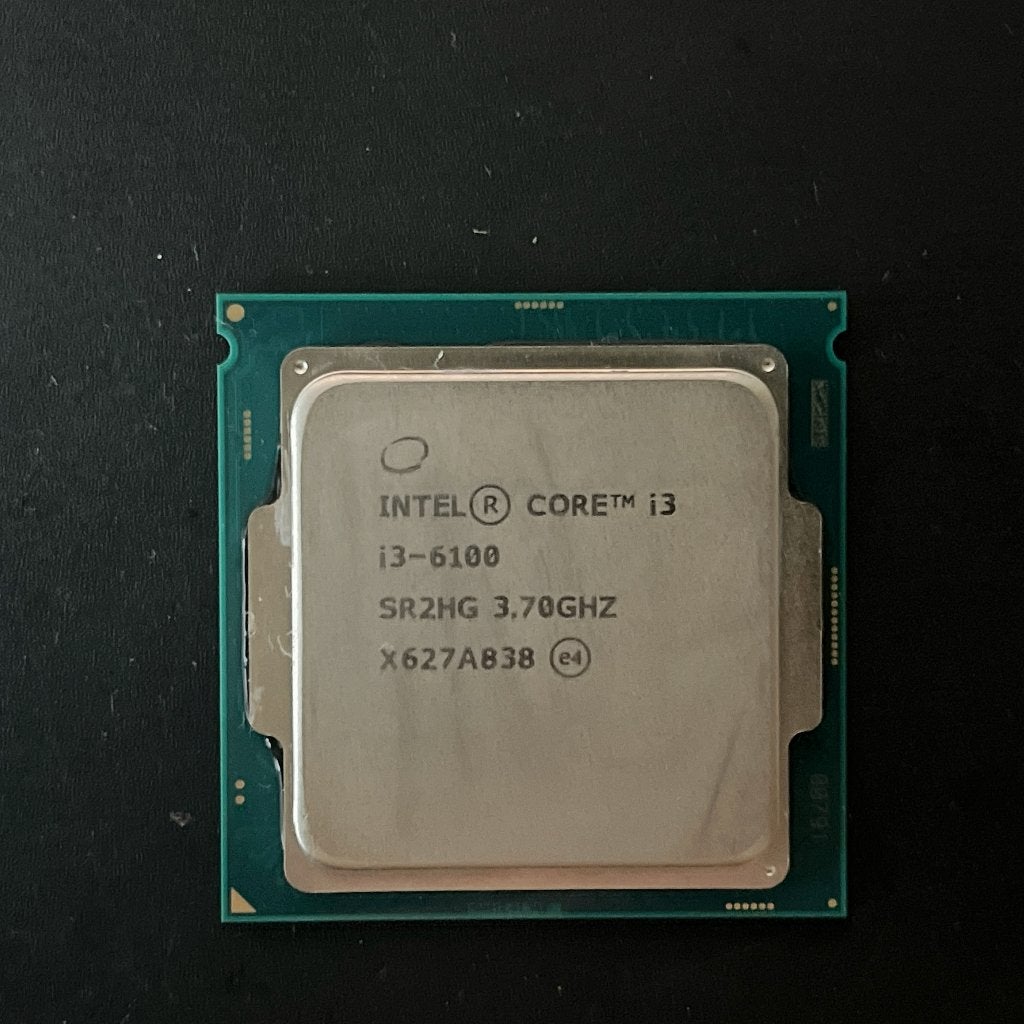 Intel Core i3‑6100 – 3.7 GHz – LGA1151 – zonder koeler, Computers en Software, LGA 1151, Gebruikt, Ophalen of Verzenden, 3 tot 4 Ghz