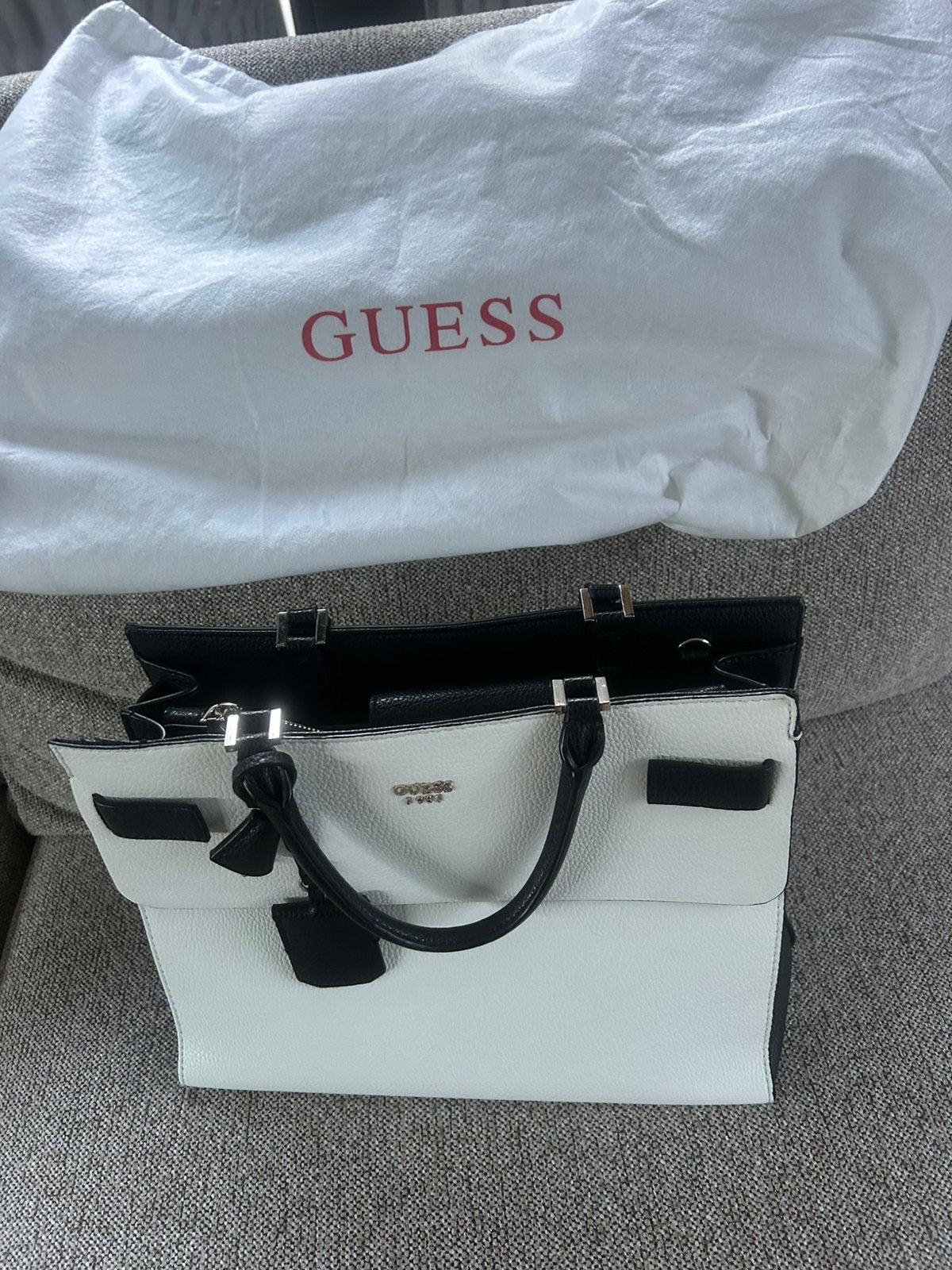 Guess tas, Ophalen, Nieuw, Wit, Handtas