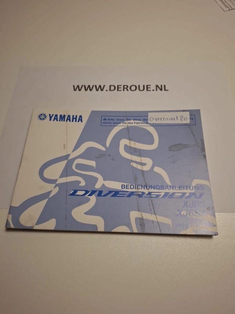 20 0WNERS MANUAL YAMAHA XJ6S/SA DIVERSION 2014 USED, Ophalen of Verzenden, Yamaha