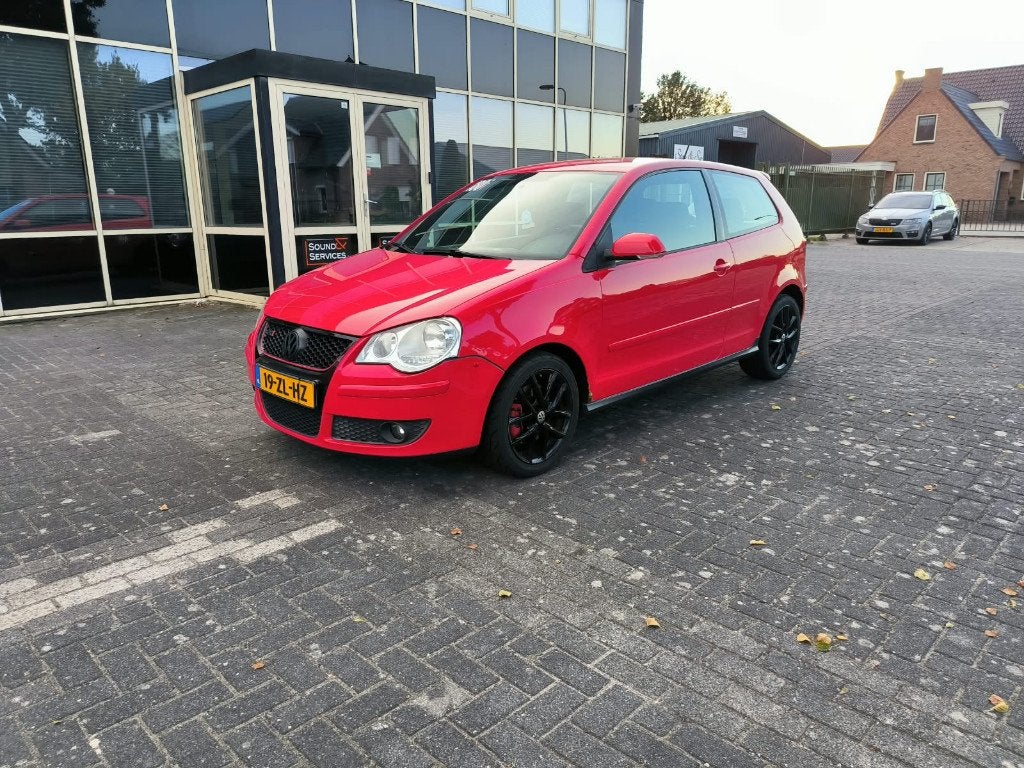 VW Polo 9N3 GTI 1.8T (230 PK) – Track tool, Auto's, Stof, 1139 kg, Zwart, 4 cilinders