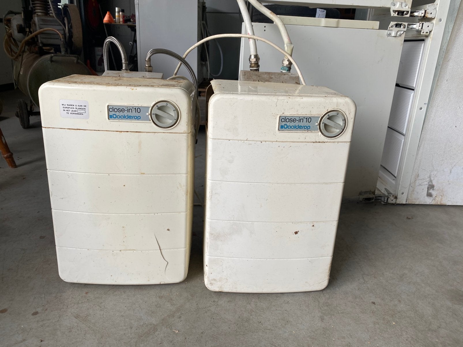 2x Daalderop boiler, Minder dan 20 liter, Ophalen of Verzenden, Zo goed als nieuw, Boiler