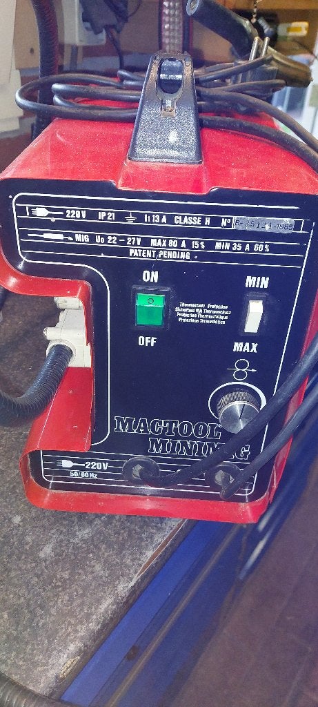 Te koop: klein lasapparaat, Doe-het-zelf en Verbouw, Gereedschap | Lasapparaten, Ophalen, Gebruikt, Minder dan 150 ampère, Overige typen