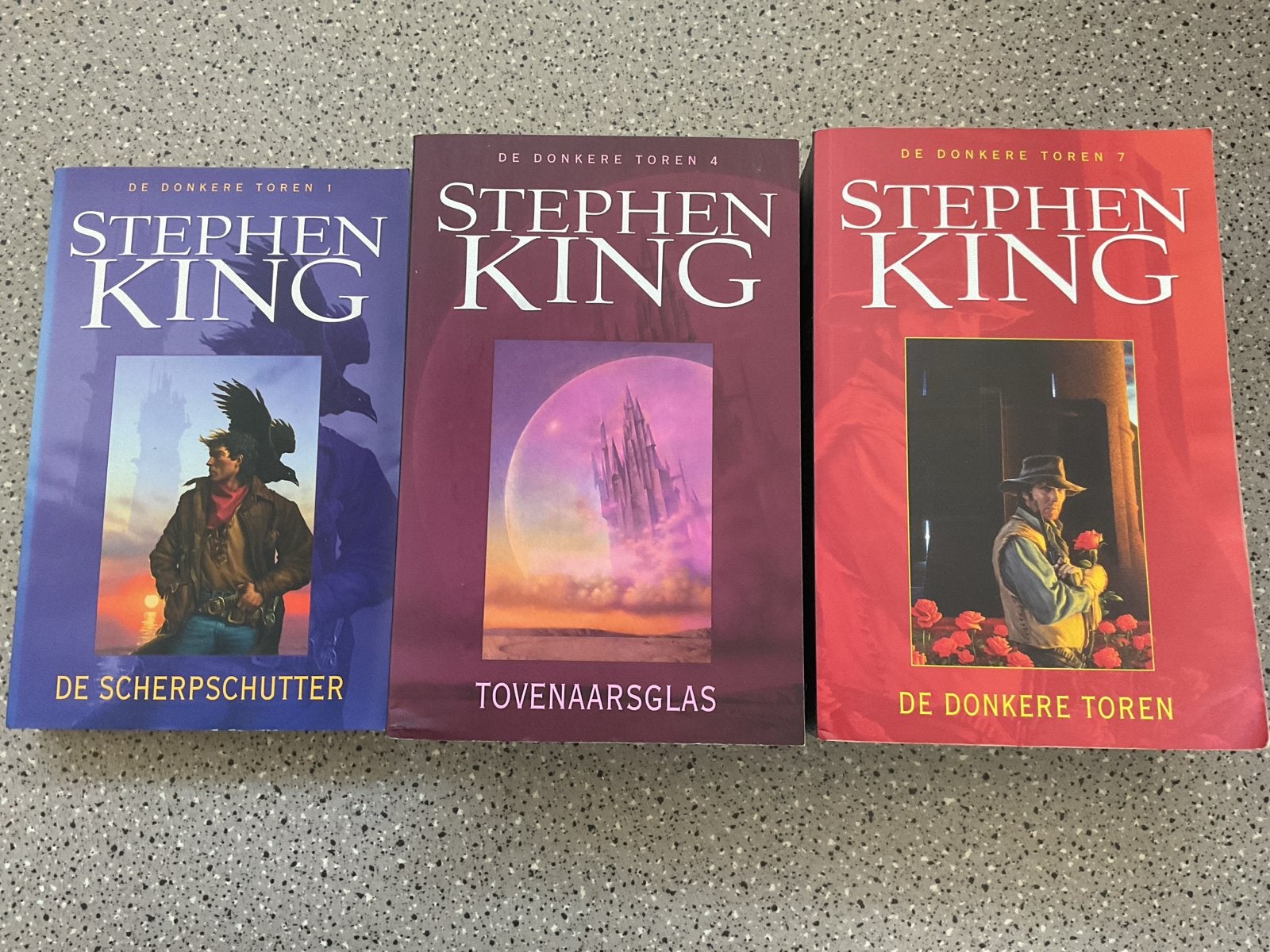 Stephen King - De Donkere Toren 1, 4 en 7, Ophalen of Verzenden, Gelezen, Nederland
