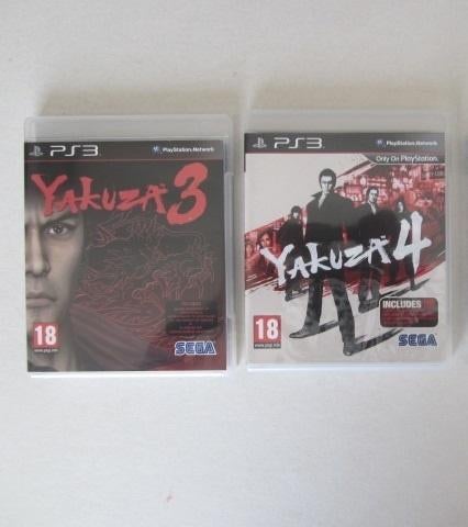 PS3 * Yakuza 3 of 4 * Playstation 3, Spelcomputers en Games, Games | Sony PlayStation 3, Avontuur en Actie, Vanaf 18 jaar, 1 speler