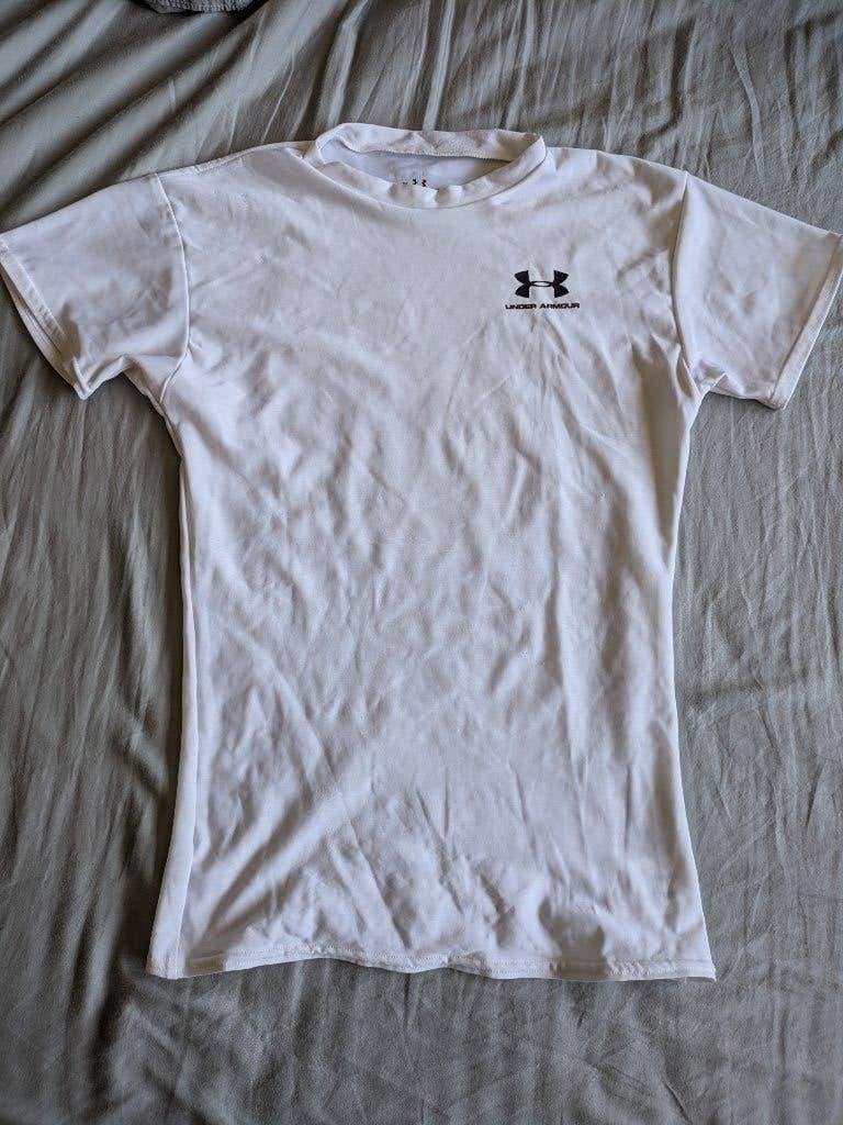 Sportshirt Under Armor maat S/M, Ophalen, Gedragen, Zwart, Algemeen