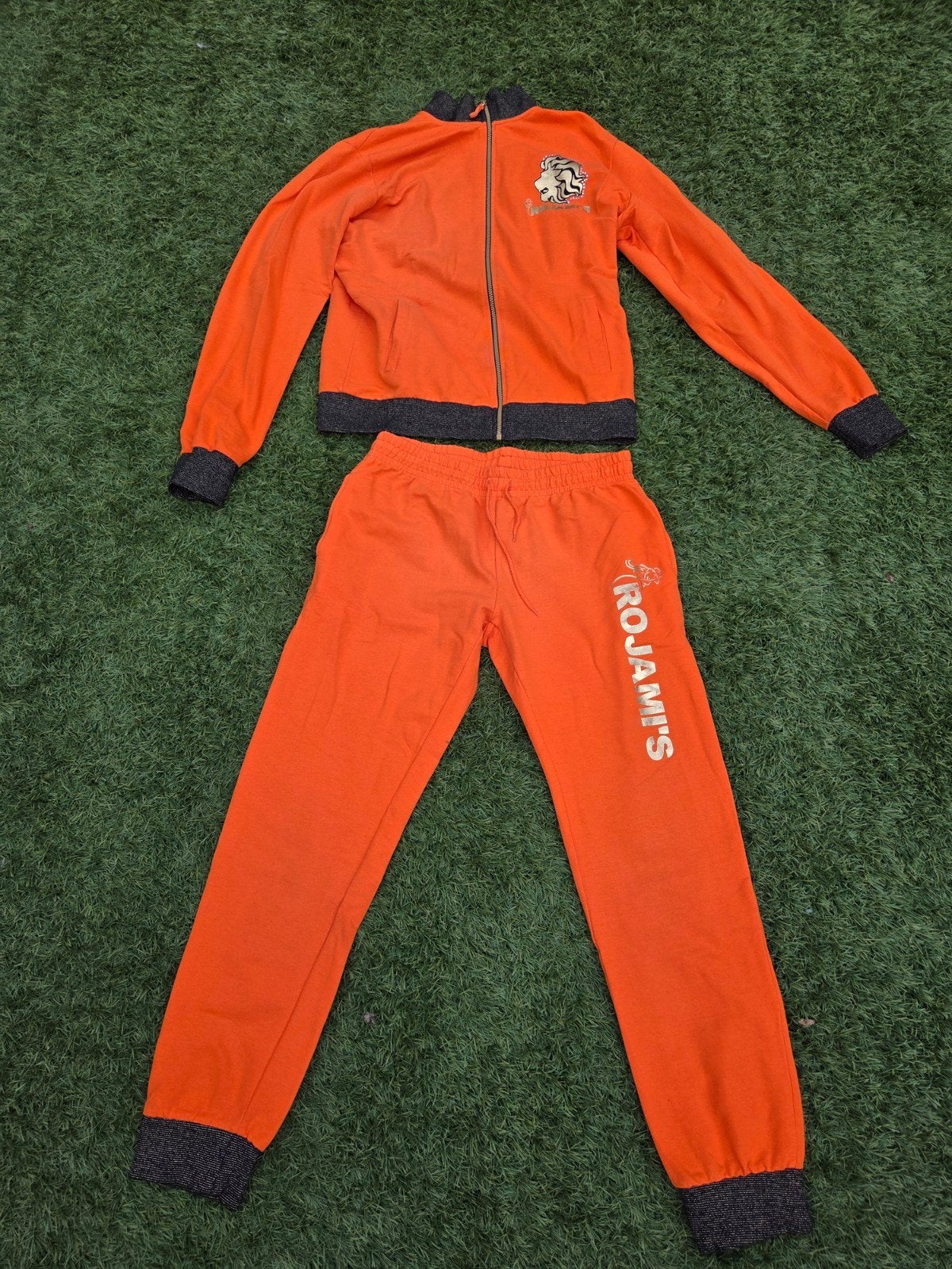 Oranje Roy Donders pak, Overige maten, Zo goed als nieuw, Kleding, Oranje of Koningsdag