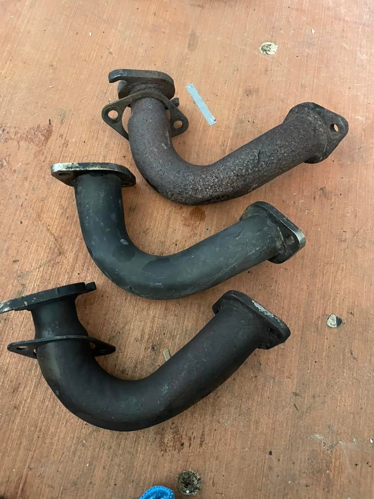 Gilera runner skr 125cc 180cc uitlaatbocht bocht RVS, Ophalen of Verzenden, Piaggio