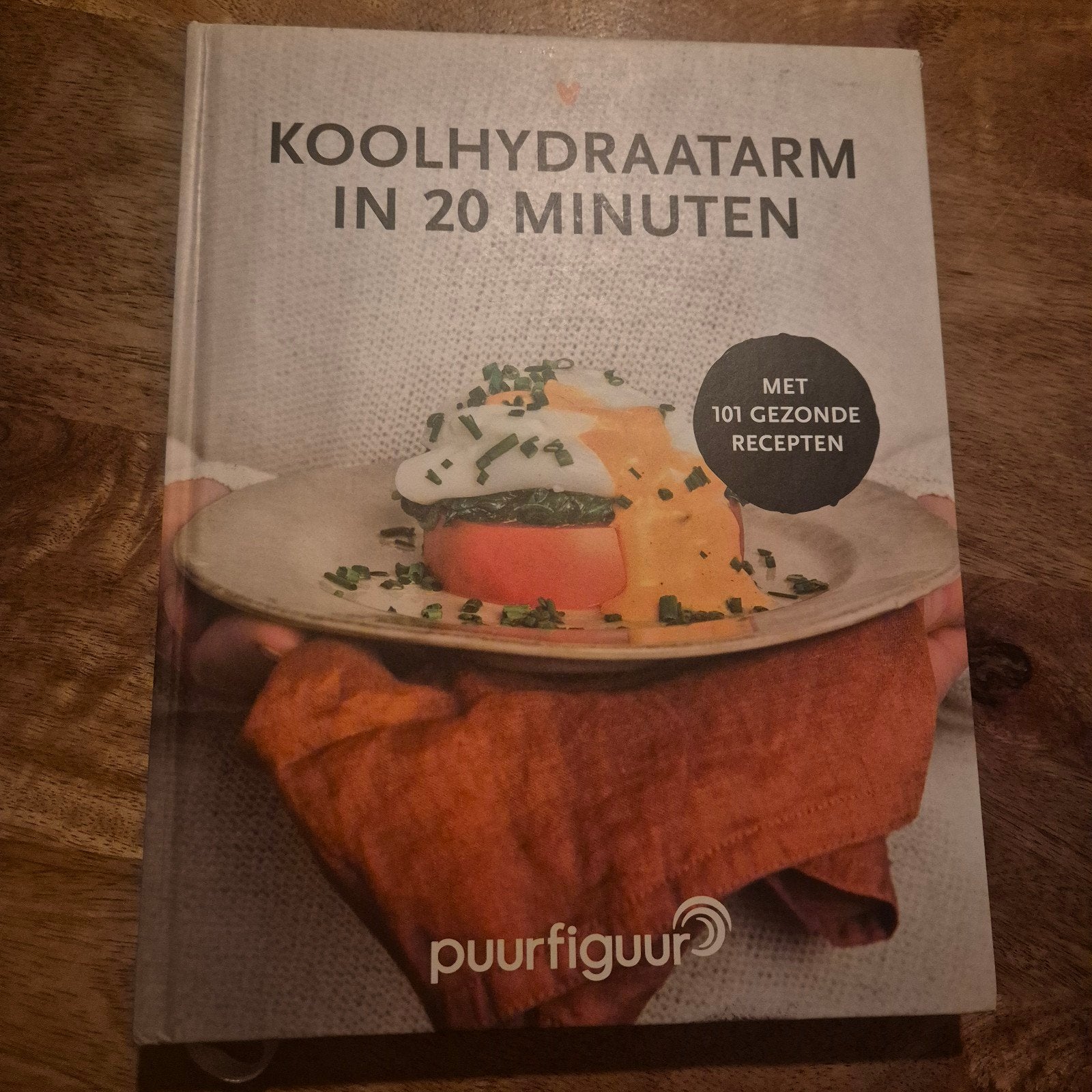 Koolhydraatarm in 20 minuten - Puurfiguur kookboek, Gezond koken, Ophalen of Verzenden, Zo goed als nieuw, Overige typen