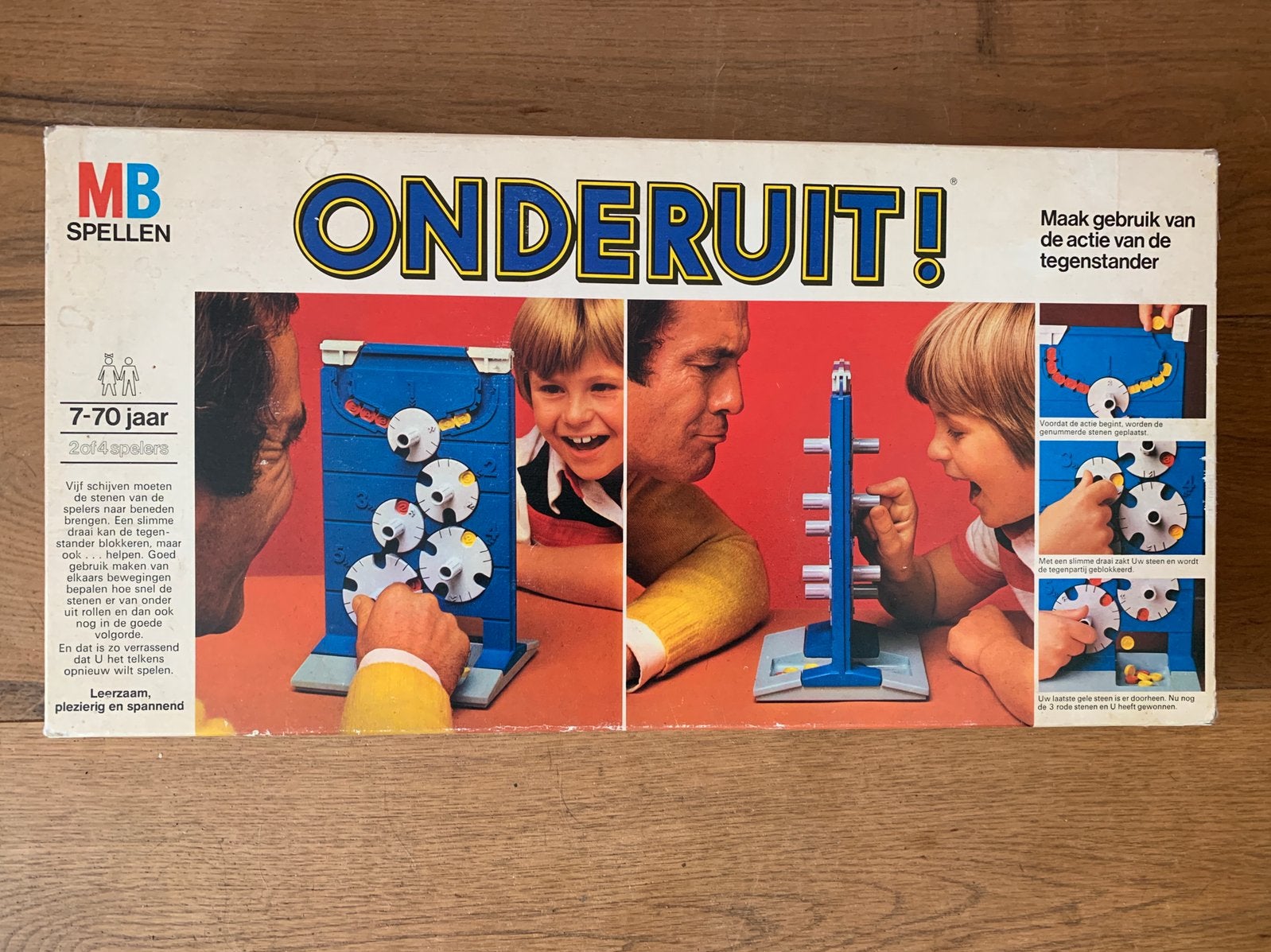 Onderuit origineel 1977, Een of twee spelers, Ophalen of Verzenden, Gebruikt