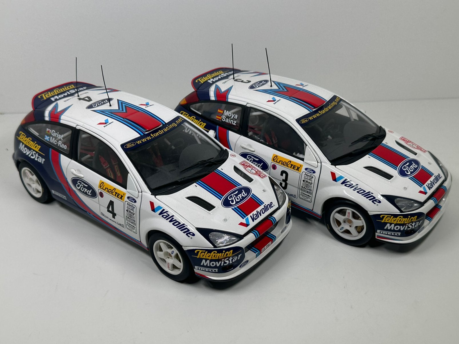 AUTOART 1:18 FORD FOCUS WRC McRAE #4 RALLY MONTE CARLO 2001, Ophalen of Verzenden, Nieuw, Auto, Autoart