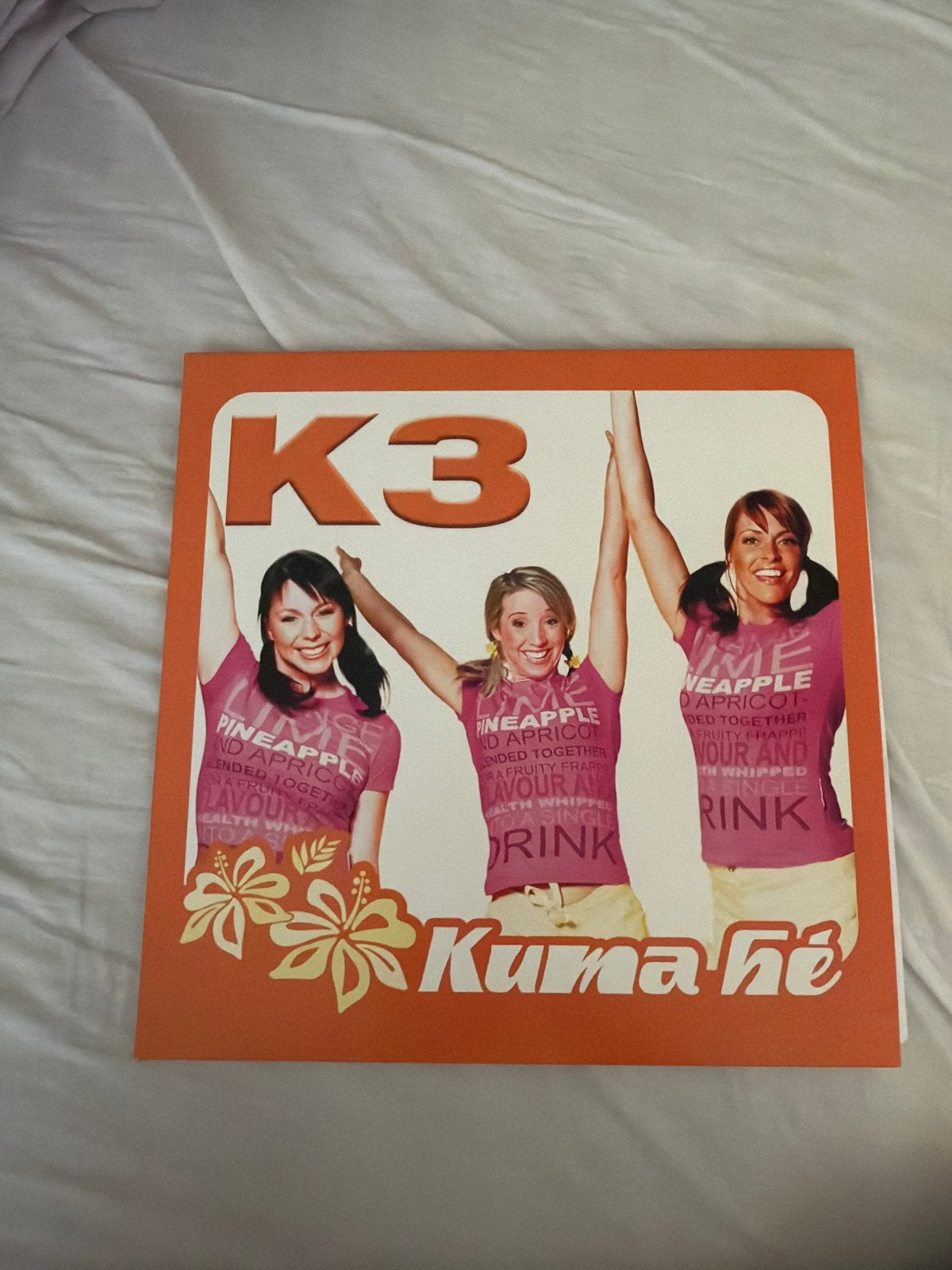 K3 Kuma Hé vinyl- K3 reünie editie, Ophalen of Verzenden, Zo goed als nieuw, Muziek, 6 tot 9 jaar