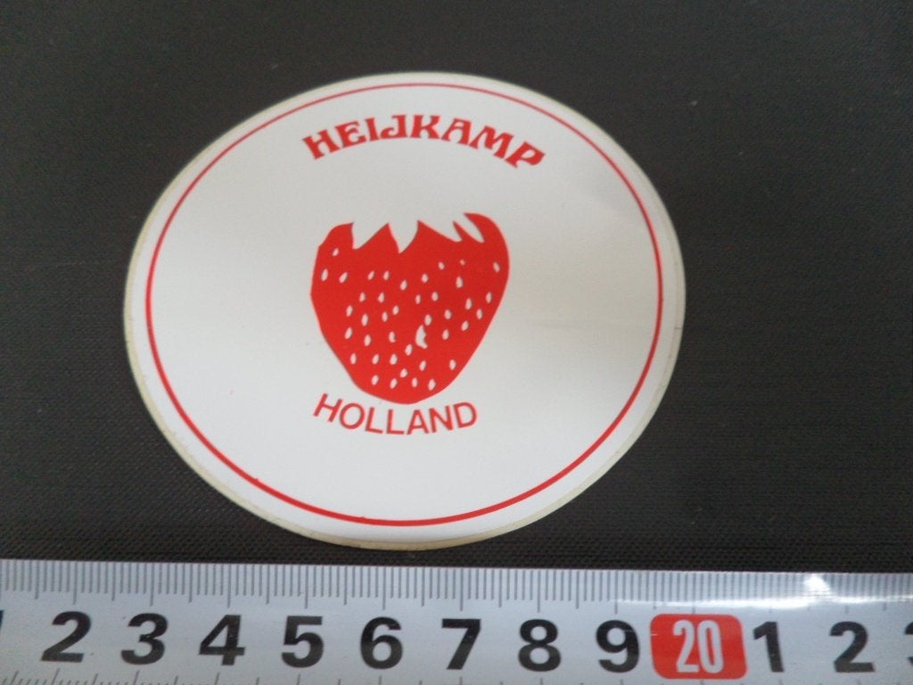 sticker HEIJKAMP Holland  ( Misdruk ), Verzamelen, Ophalen, Zo goed als nieuw