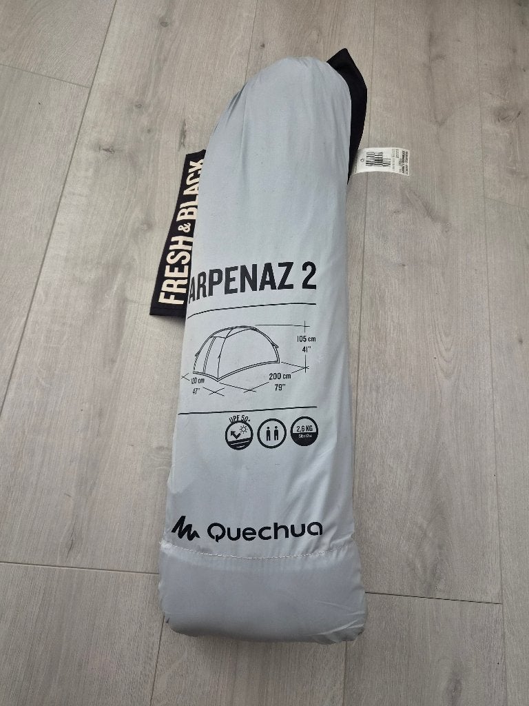 Quechua Arpenaz 2 persoons tent, Ophalen, Gebruikt, Tot en met 2