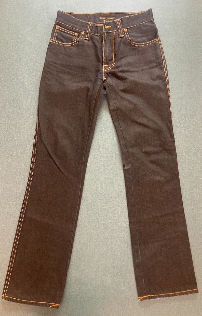 Te koop Nudie jeans Slim Jim organic dry dark., Nudie Jeans, Blauw, Nieuw, W32 (confectie 46) of kleiner