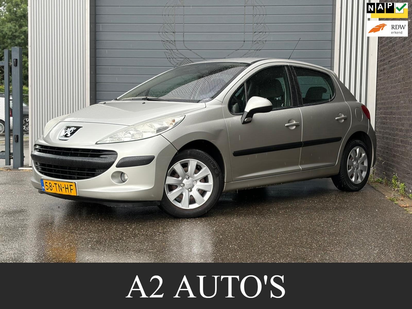 Peugeot 207 1.4-16V XT Ecc|Cruise|Nap, Voorwielaandrijving, Automatische klimaatregeling, Stof, 4 cilinders