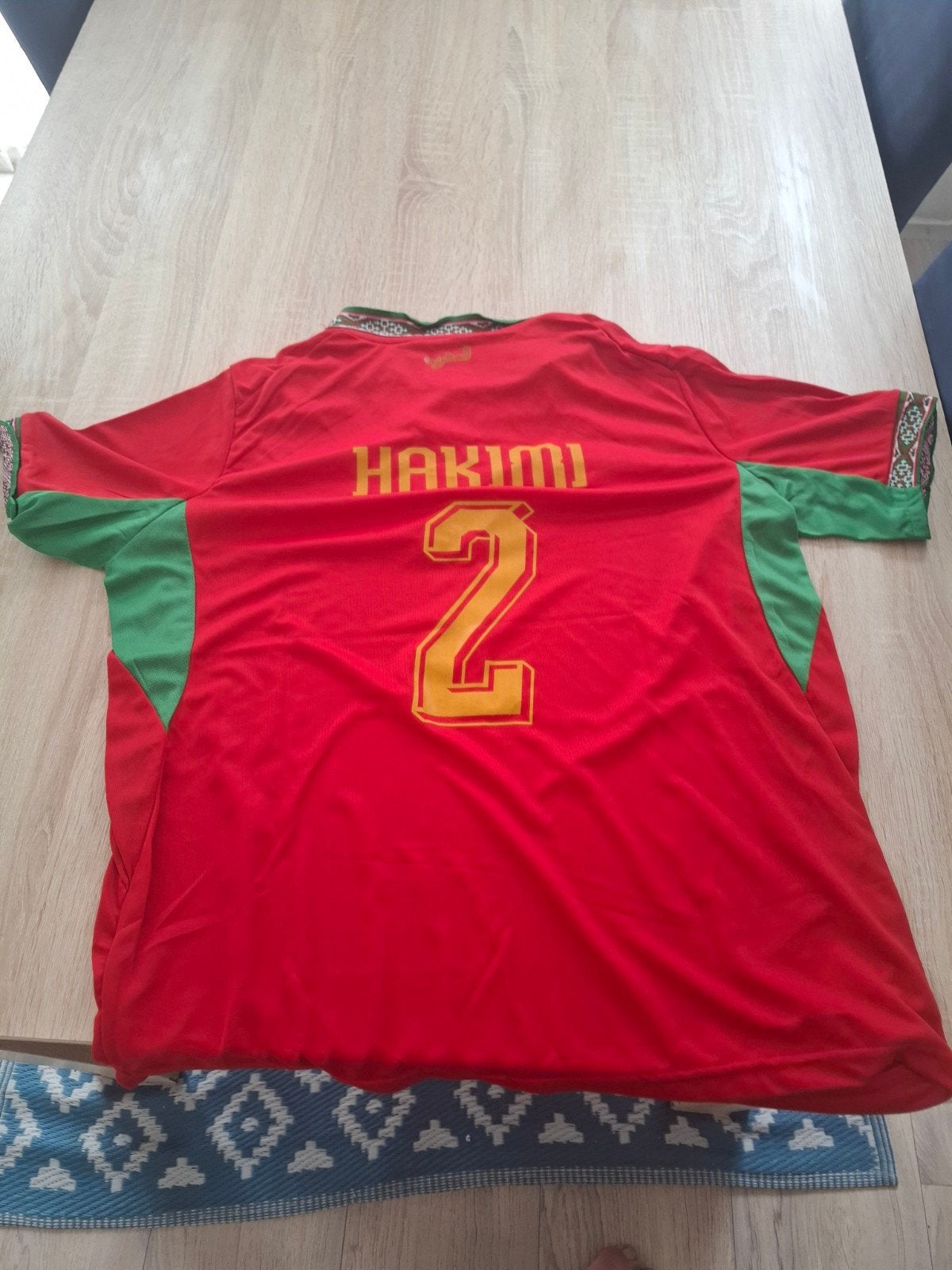 Marokko voetbalshirt Hakimi 2, Sport en Fitness, Voetbal, Maat XL, Ophalen of Verzenden, Nieuw, Shirt