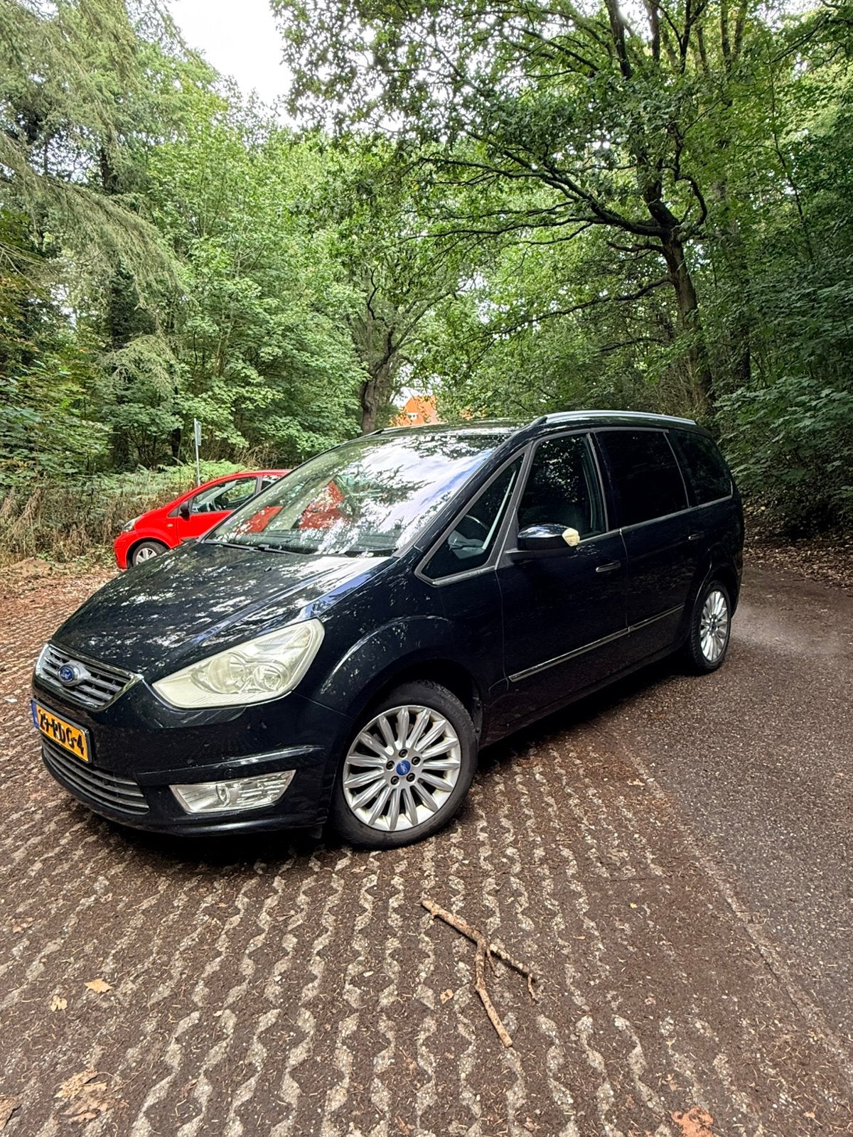 Ford Galaxy 1.6 16V 118KW Ecoboost 2011 Zwart, Auto's, Voorwielaandrijving, 1596 cc, 4 cilinders, 7 stoelen
