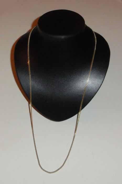 Ketting Gourmet verguld grof, Ophalen of Verzenden, Zo goed als nieuw, Goud, Overige materialen