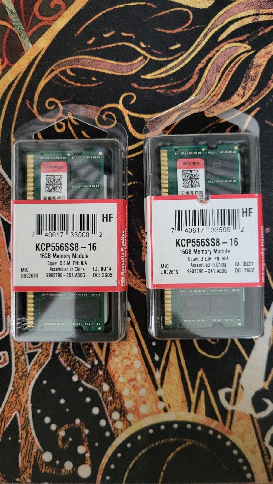 2x Kingston DDR5 16GB (32GB) 5600MHz SODIMM RAM, Computers en Software, RAM geheugen, 32 GB, Nieuw, Ophalen of Verzenden, DDR5