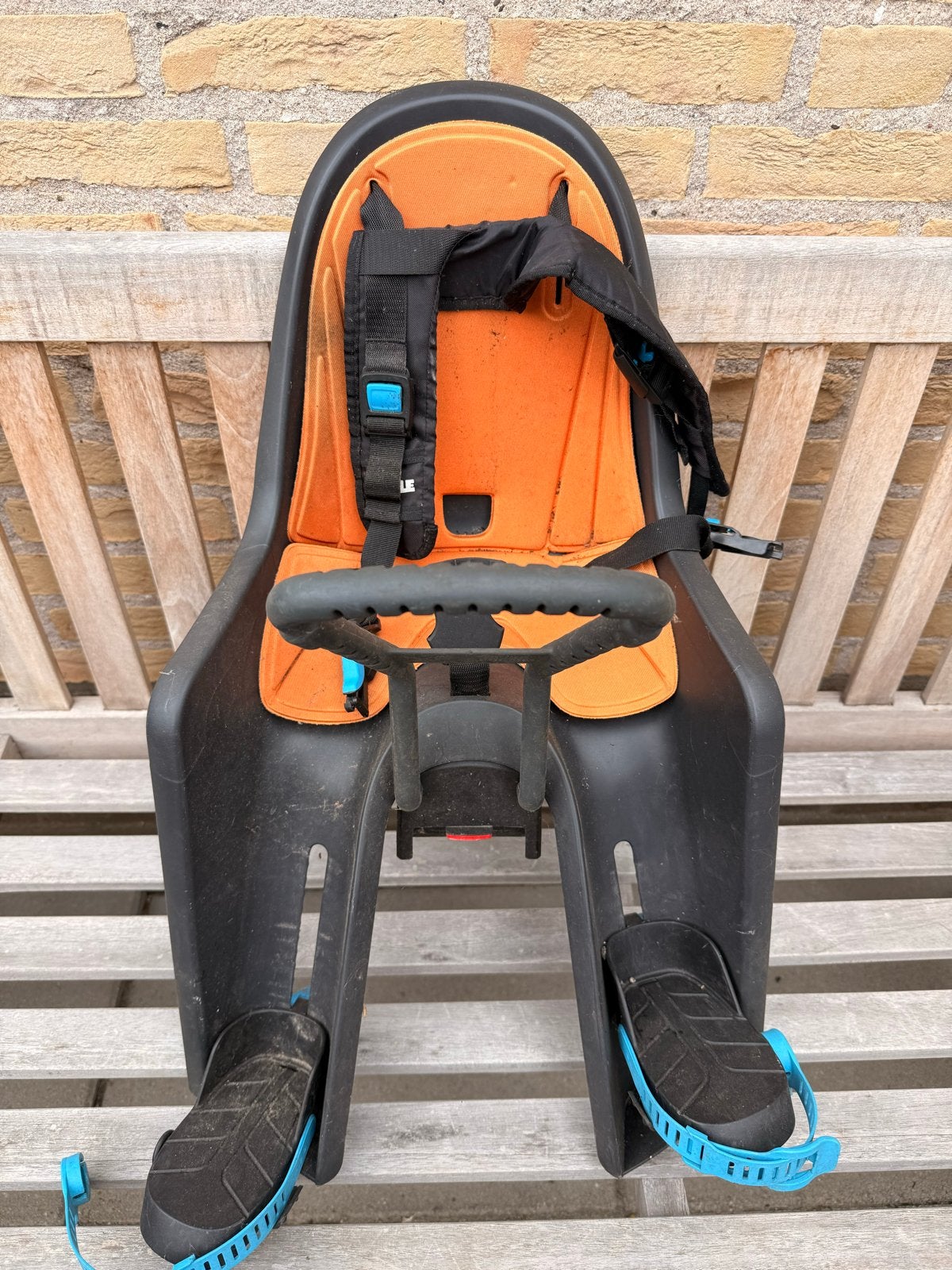 Thule Yepp Nexxt Mini Fietszitje met Windscherm, Voorzitje, Ophalen of Verzenden, 0 t/m 13 kg, Gebruikt