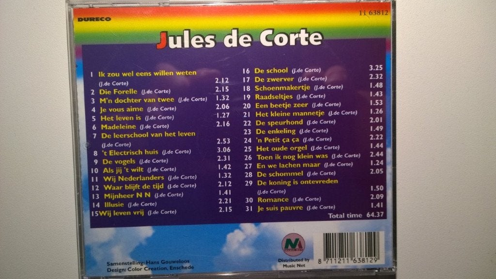 Jules de Corte - Jules De Corte, Ophalen of Verzenden, Zo goed als nieuw, Pop, Album