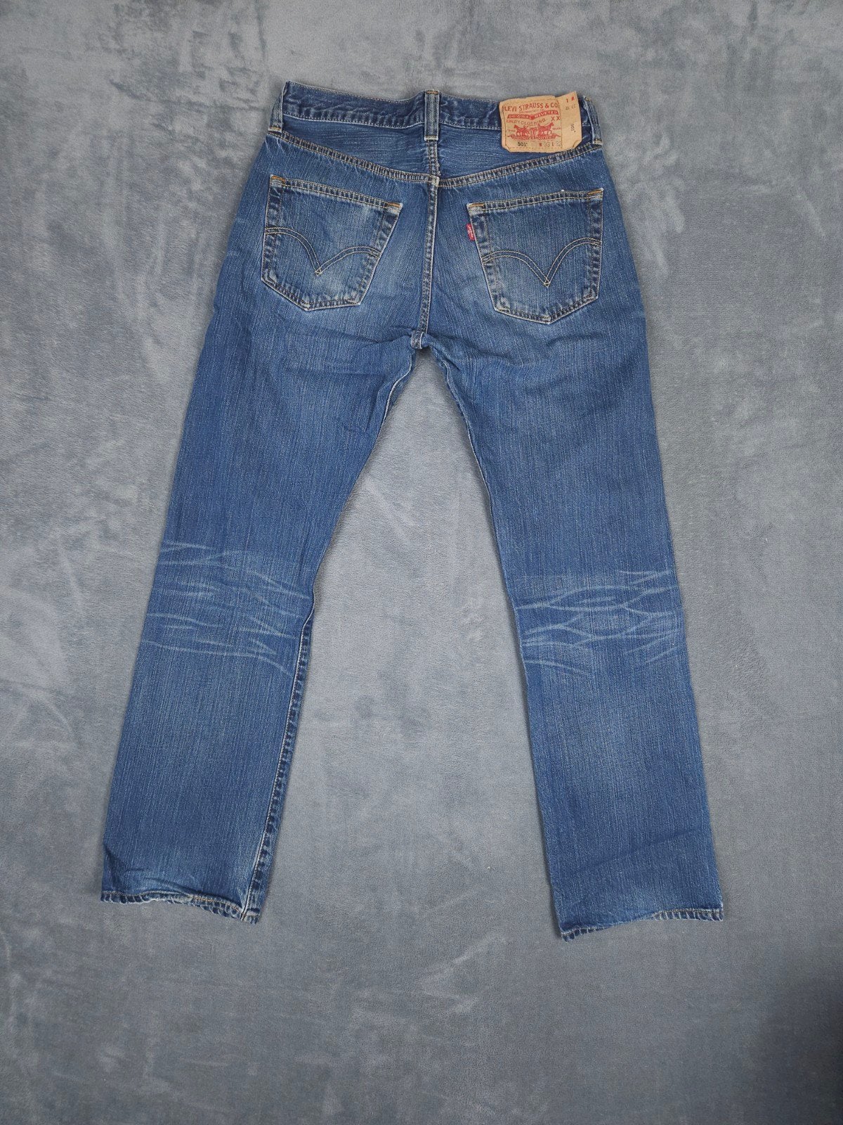 Levi 501 Broek W33 L32 Blauw Jeans Straight Fit

Staat: Goed, Levi's, Blauw, ., Ophalen of Verzenden