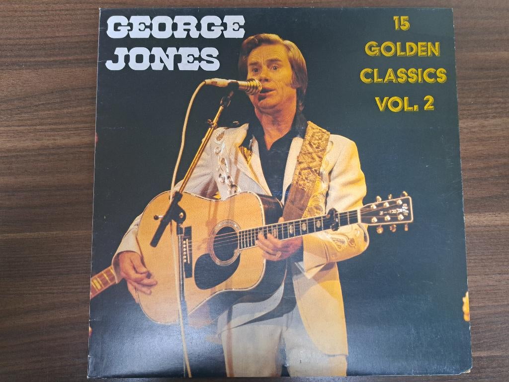 George Jones – 15 Golden Classics Volume 2, Ophalen of Verzenden, Zo goed als nieuw, 12 inch