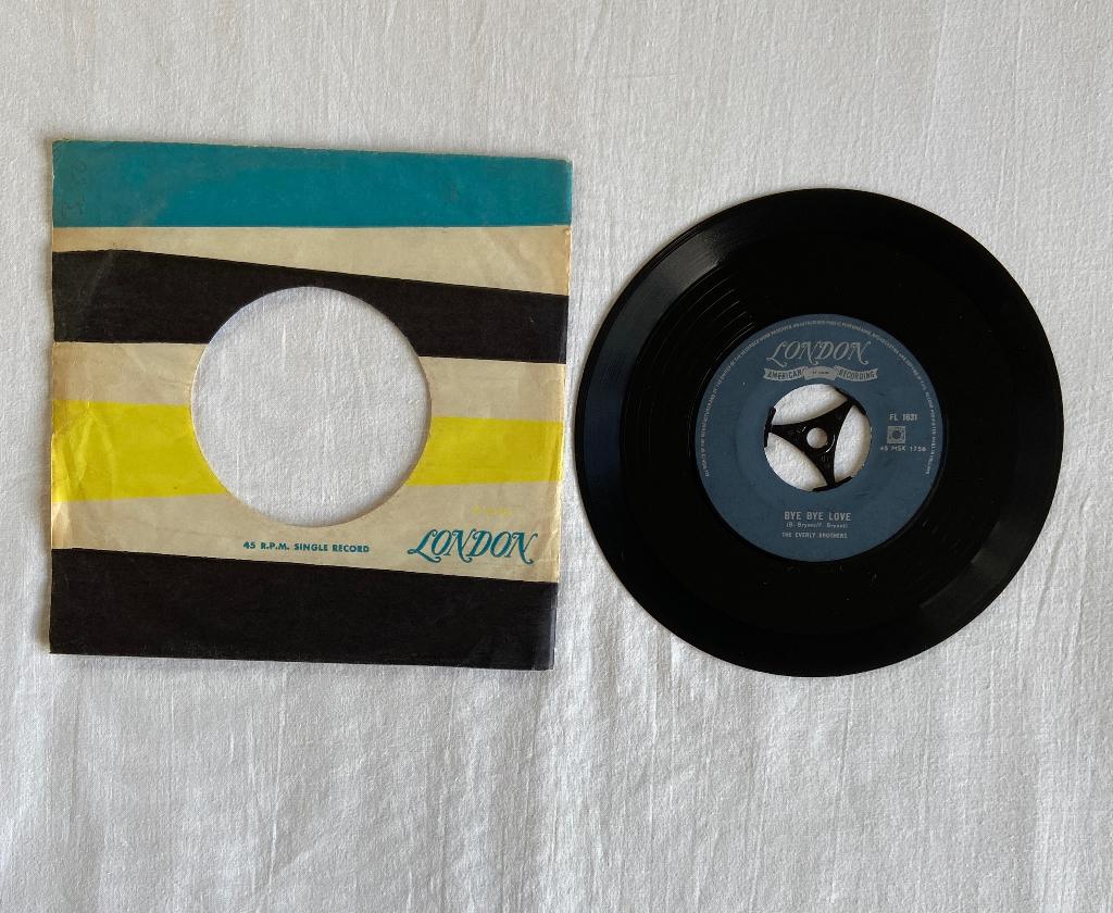 the Everly brothers - bye bye love, Ophalen of Verzenden, Gebruikt, Pop