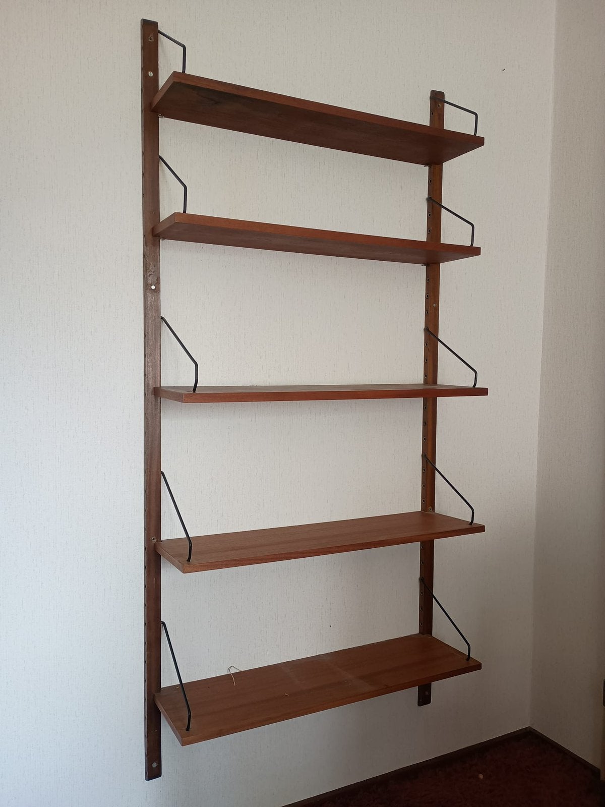 Poul cadovius wandsysteem vintage wandmeubel, Ophalen, Gebruikt, 25 tot 50 cm