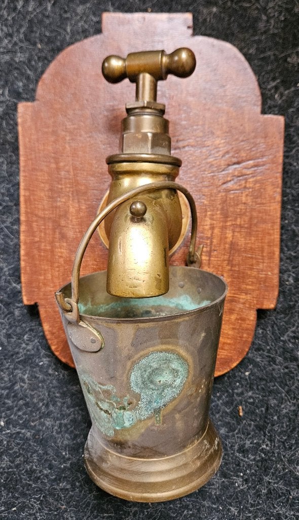 Antieke koperen kraan, Ophalen of Verzenden, Koper