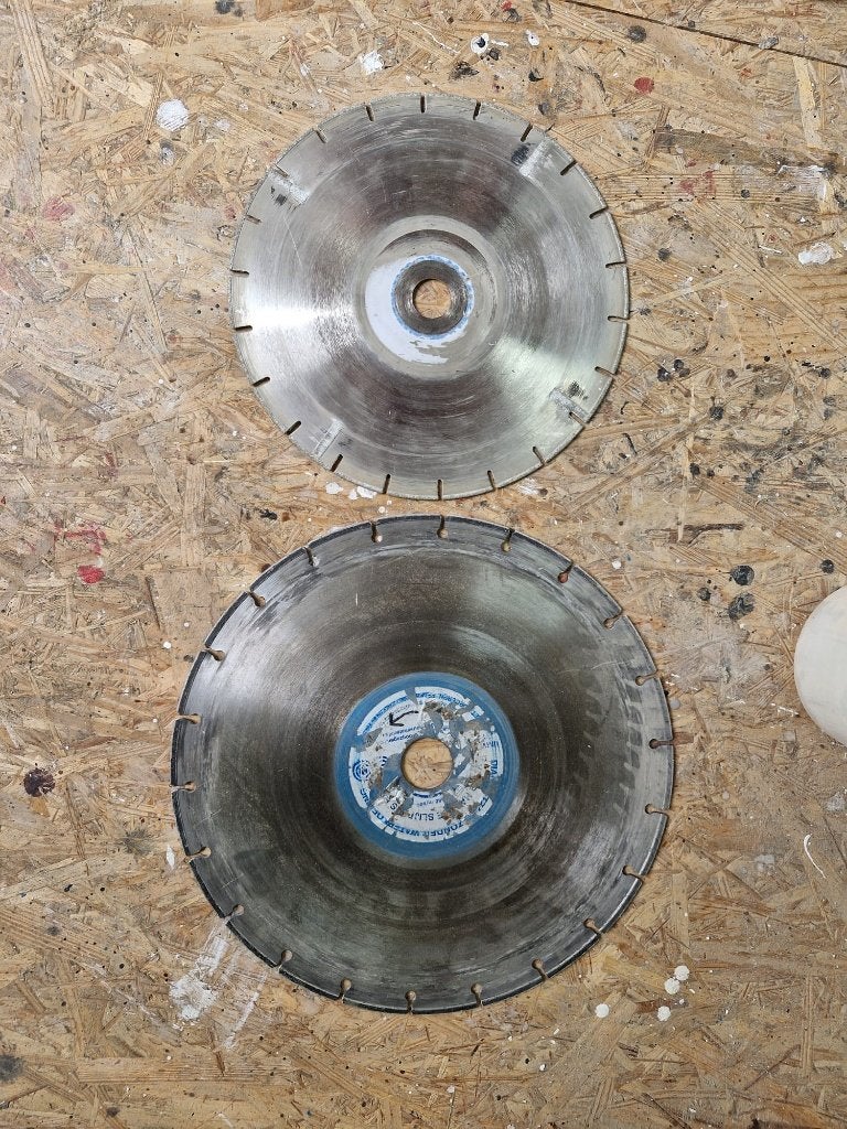 zaagbladen voor ijzer, Ophalen, Gebruikt, 70 mm of meer, Overige typen