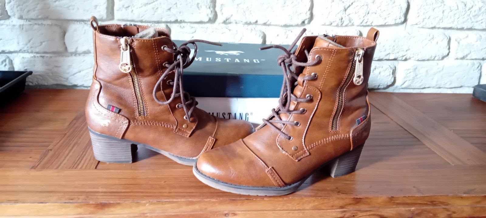 Mustang mt 36, Kleding | Dames, Schoenen, Ophalen of Verzenden, Zo goed als nieuw, Bruin
