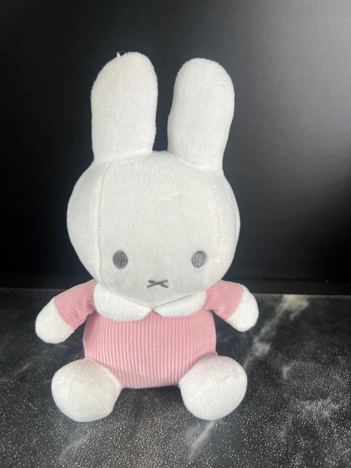 Nijntje knuffel 25 cm roze rib, Ophalen of Verzenden, Zo goed als nieuw, Konijn