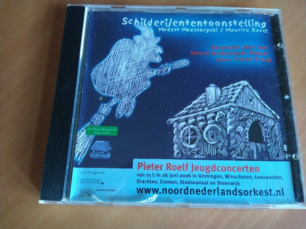 CD Het Noord Nederlands Orkest - Moessorgski - Ravel, Cd's en Dvd's, Ophalen of Verzenden, Modernisme tot heden, Zo goed als nieuw