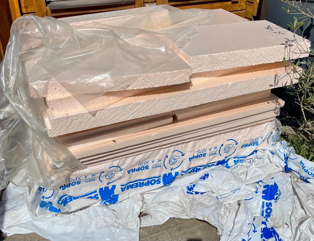 XPS platen 60 mm dik en 80 mm dik, Doe-het-zelf en Verbouw, 4 tot 8 cm, Ophalen of Verzenden, Minder dan 5 m², Overige materialen