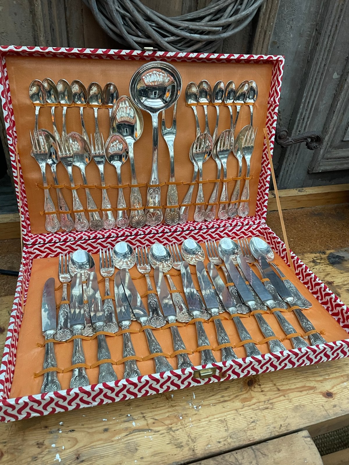 Vintage Bestekset in Koffer - 72-delig, Ophalen of Verzenden