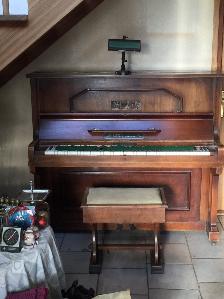 Antieke Kappler-Coblenz Piano - Klassiek Muziekinstrument, Ophalen, Gebruikt, Bruin, Piano