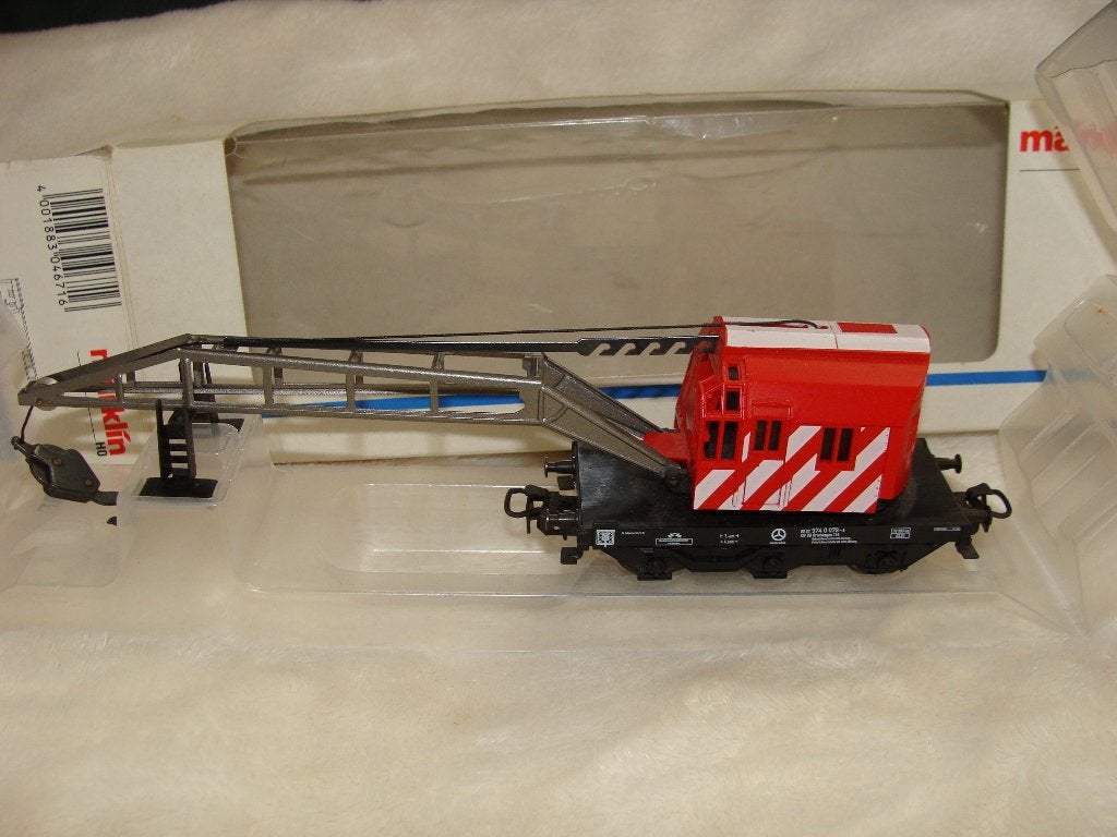 MARKLIN 4671FEURWEHR KRAANWAGON, Wisselstroom, Ophalen of Verzenden, Märklin, Nieuw