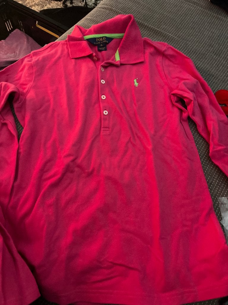 Ralph Lauren longsleeve maat 176, Ophalen of Verzenden, Zo goed als nieuw, Meisje, Shirt of Longsleeve
