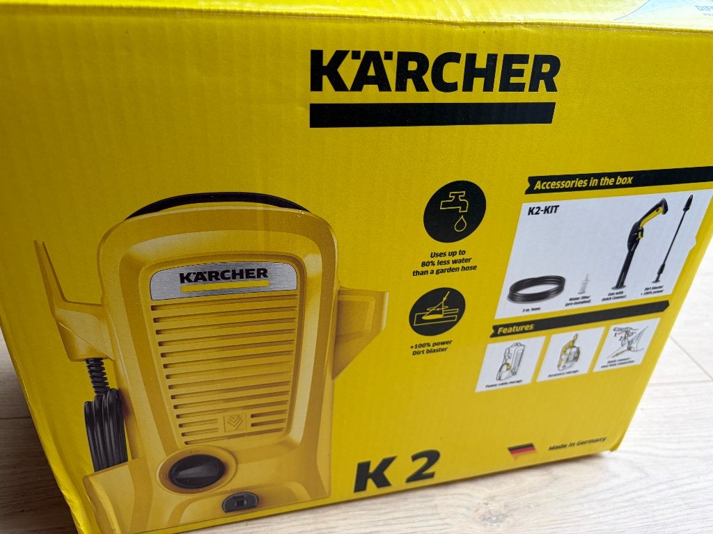 Nieuw: Kärcher K2 Universal Edition hogedrukreiniger 110 bar, Ophalen of Verzenden, Nieuw, Elektrisch, Karcher K2