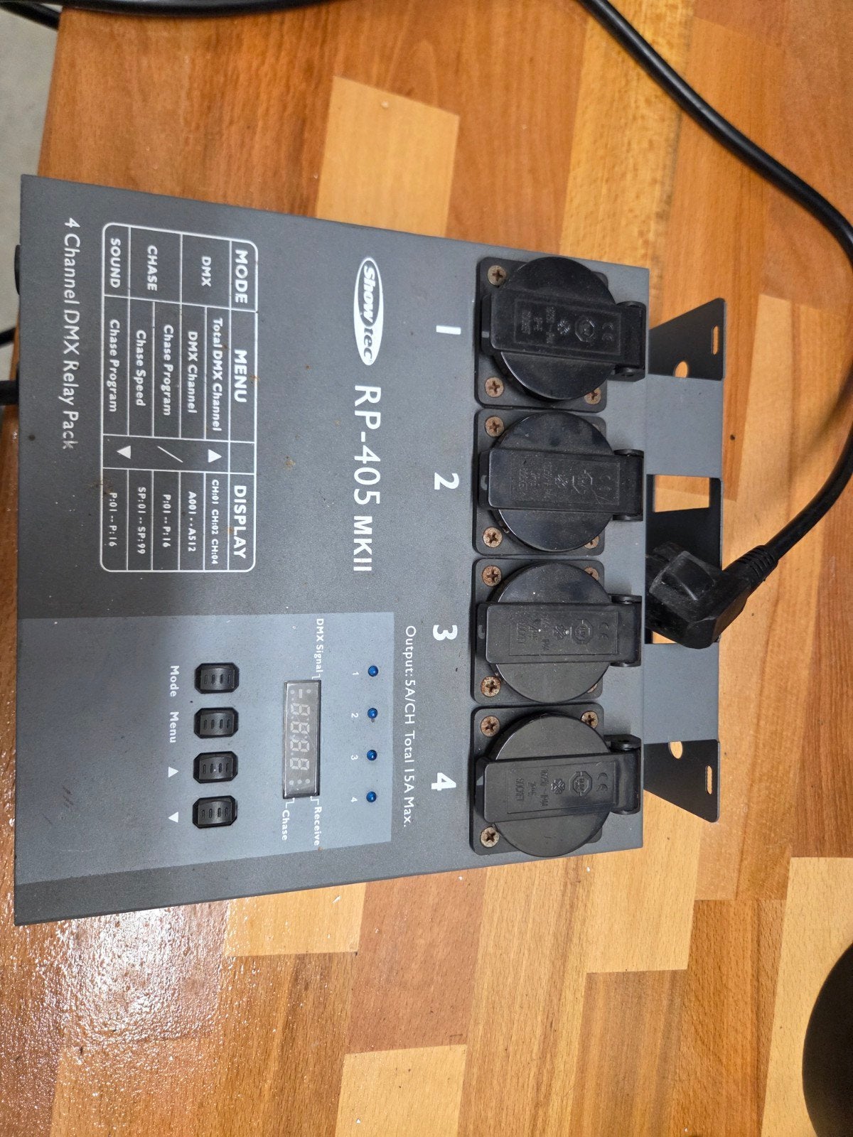 Showtec rp-405 mkII, Ophalen of Verzenden, Zo goed als nieuw, Licht