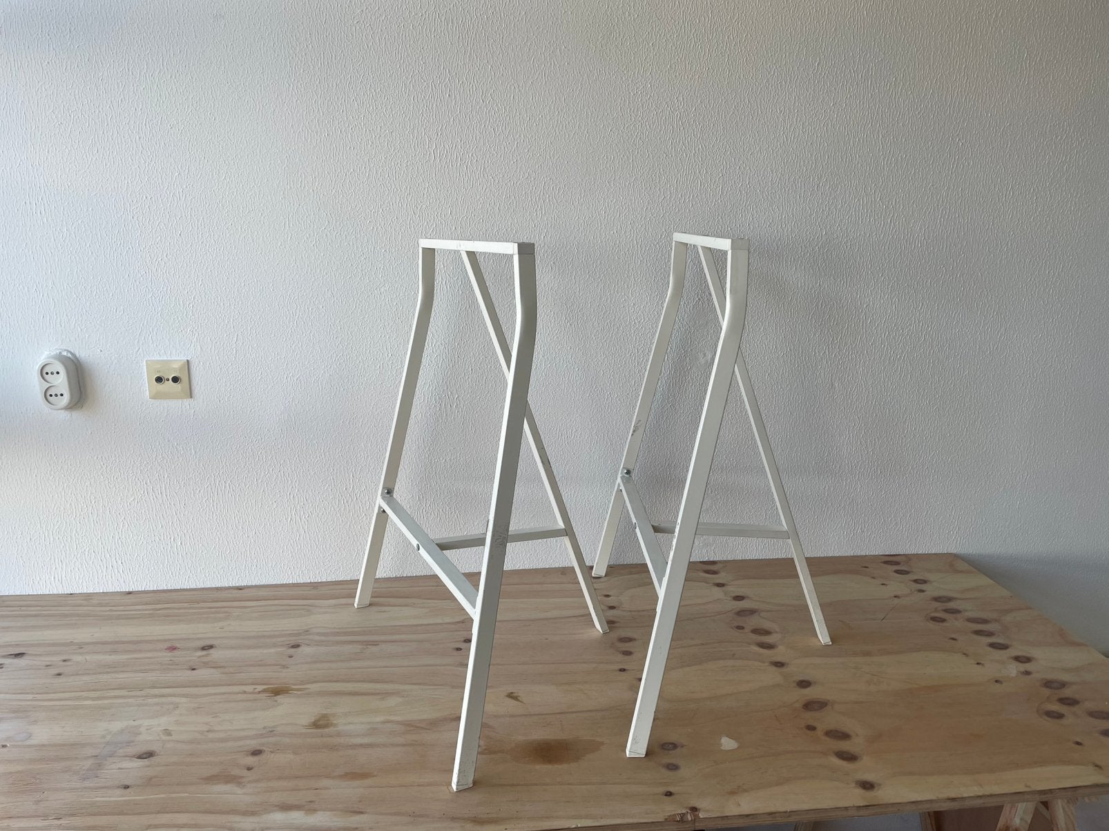 Schragen IKEA Lerberg model, Ophalen, Zo goed als nieuw