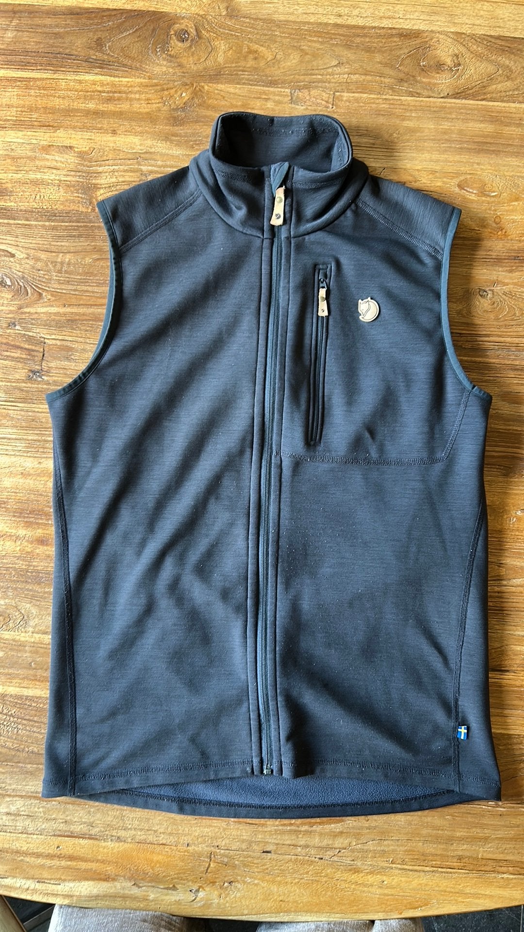 Fjallraven Keb Fleece vest, Herenmodel M, Ophalen of Verzenden, Zo goed als nieuw