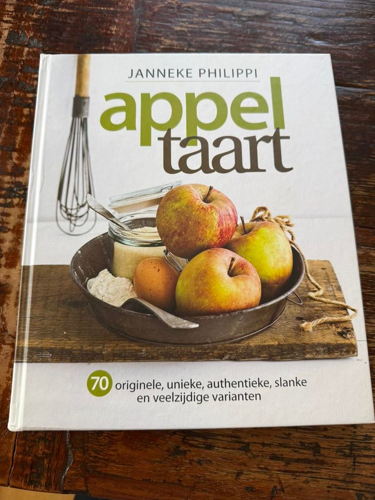 Janneke Philippi - Appeltaart hardcover kookboek bakboek igs, Boeken, Kookboeken, Gelezen, Janneke Philippi, Ophalen of Verzenden
